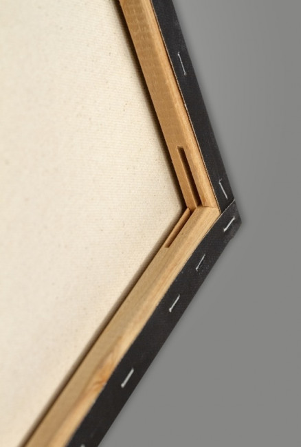 Холст на подрамнике, черный грунт, 100% хлопок 380г/м2 60х80, 25.6080BG