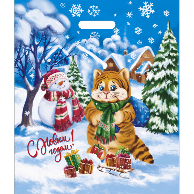 Пакет ПВД (40*47) 45 мкм "Мурзик"