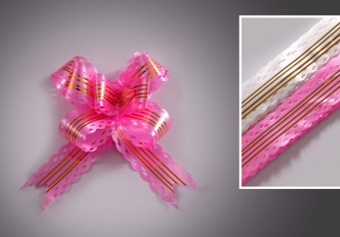 Бант подарочный 30мм   (форма-бабочка) (10)