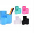 Подставка для канцелярских принадлежностей COMB, размер 12х11см, пластик, ассорти 5 цветов, Mazari/M-9314