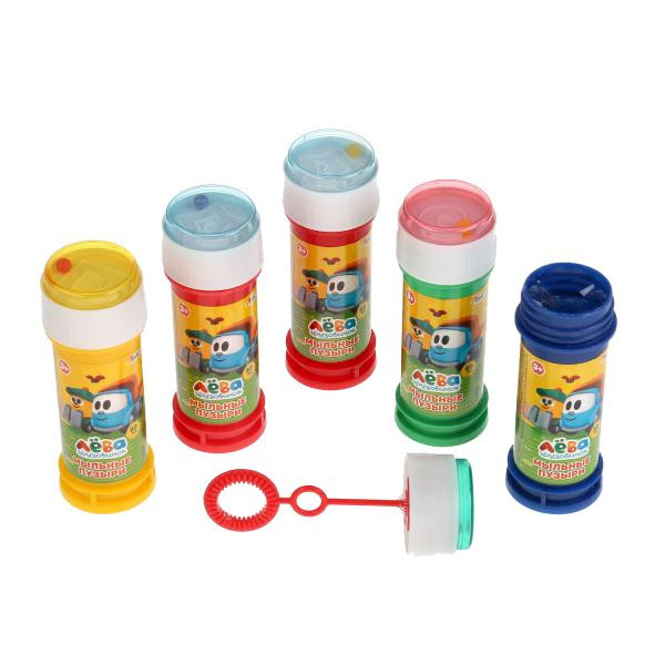 МЫЛЬНЫЕ ПУЗЫРИ "ИГРАЕМ ВМЕСТЕ" "ГРУЗОВИЧОК ЛЕВА" 50МЛ В РУСС. ДИСПЛЕЕ УП-36ШТ в кор.6уп