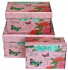 Набор коробок "Прямоугольник" Бабочки 3 шт. SY3367-2