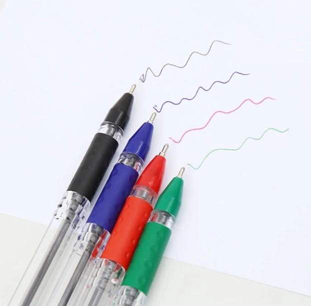 Ручка шариковая 0,7мм зелёная "FINEGRIP", Cello (50)