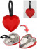 Шкатулка детская металл.сердце (9,7х9) "Красное" (арт. TH08) Шкатулка детская металл.сердце (9,7х9) "Красное" (арт. TH08)