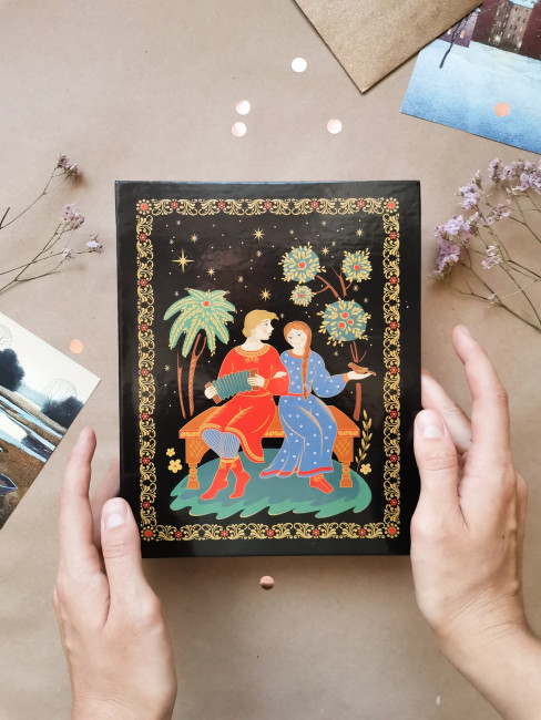 Фотоальбом на 200 фото 10х15 см, пластик. листы "Russian souvenir" (10228010/100223/3034564), Полином