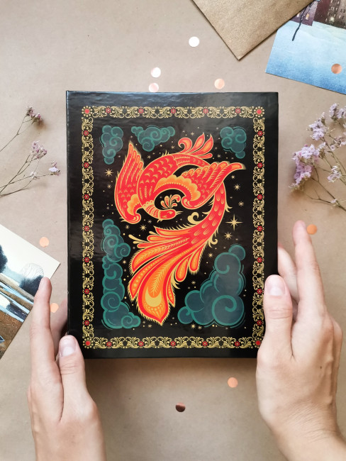 Фотоальбом на 200 фото 10х15 см, пластик. листы "Russian souvenir" (10228010/100223/3034564), Полином