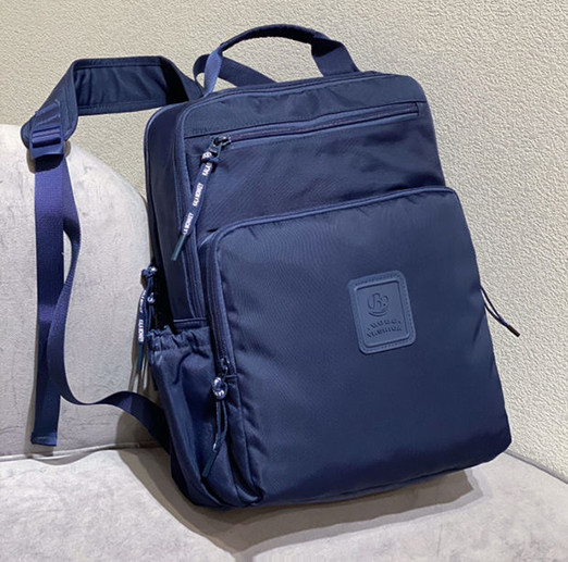 Рюкзак  1304-5/Синий 37*27*13см, текстиль, 2 отделения, 4 наружных кармана, 4 внутренних, в зип-пакете (1/20)