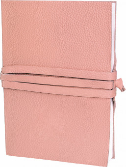 Скетчбук А5 80л "Римские каникулы", кожаная обложка, розовый, Гознак (3)