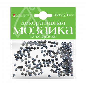Мозаика 4х4мм декоративная из керамики, 200шт, фиолетовая, BV/2-333/11