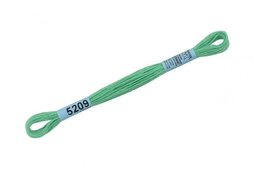 Нитки для вышивания "Gamma"    мулине  ( 3173-6115 )  100% хлопок     8 м №5209 св.зеленый Нитки для вышивания "Gamma"    мулине  ( 3173-6115 )  100% хлопок     8 м №5209 св.зеленый