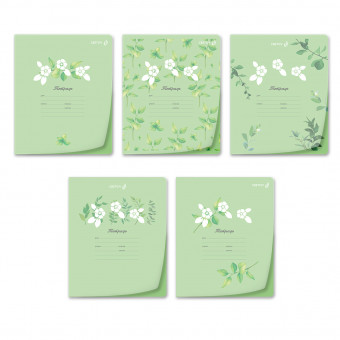 Тетрадь 18 линия "Зелёные мысли" скрепка, Светоч/Т188_01459 (20) Тетрадь 18 линия "Зелёные мысли" скрепка, Светоч/Т188_01459 (20)