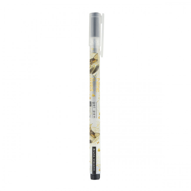 Ручка гелевая 0,5мм черная "UniWrite. Котики. Счастье", BV/20-0373/03 (24)