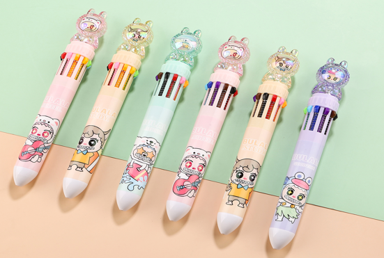 Авторучка 10 цветов 0,7мм "Милые животные" Aodemei ADM-15346 (36) Авторучка 10 цветов 0,7мм "Милые животные" Aodemei ADM-15346 (36)