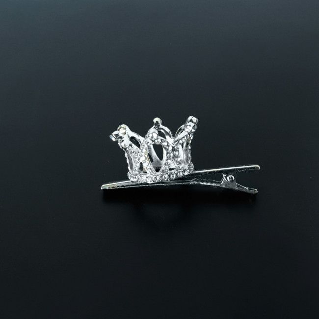 Зажим для волос корона 100119-2