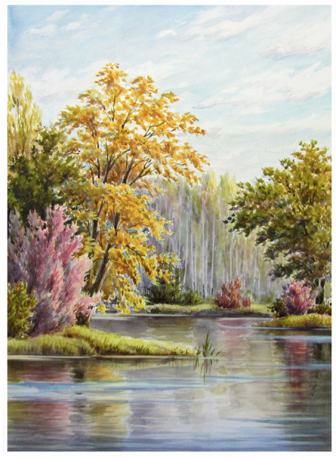 Пазл 1000 элемент "Осенний мотив" ФРЕЯ