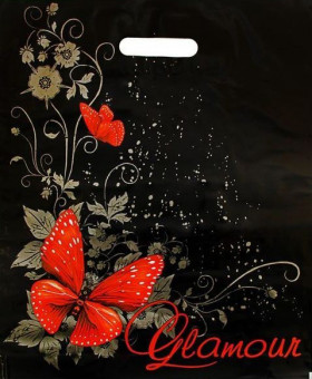 Пакет ПВД (38*47) 60  мкм "Гламур" (50) Пакет ПВД (38*47) 60  мкм "Гламур" (50)