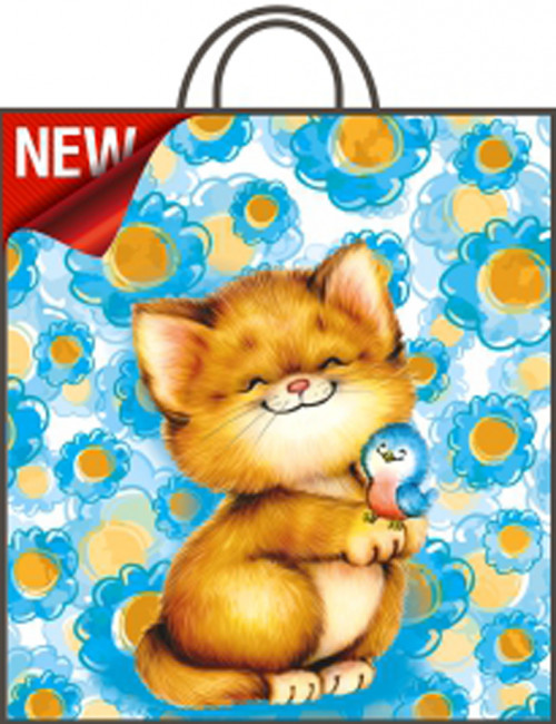 Пакет ПНД петлевой 38*42 40 мкм "Дружба"