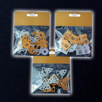 НАБОР ПОДВЕСОК, DARLENS «ДОМИК, КОЛОКОЛЬЧИК, СНЕГОВИК», 3 СМ, ДЕРЕВО, АССОРТИ ЦВЕТОВ, В НАБОРЕ 12 ШТ НАБОР ПОДВЕСОК, DARLENS «ДОМИК, КОЛОКОЛЬЧИК, СНЕГОВИК», 3 СМ, ДЕРЕВО, АССОРТИ ЦВЕТОВ, В НАБОРЕ 12 ШТ