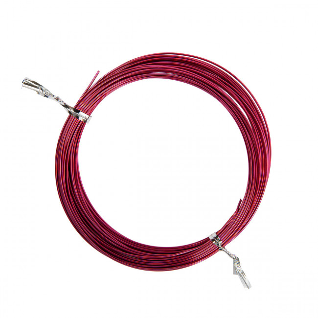 Проволока для плетения d 1мм 10 м ± 0.5 м №03 алюминий т.розовый, Промысел/MM-002 №3 Проволока для плетения d 1мм 10 м ± 0.5 м №03 алюминий т.розовый, Промысел/MM-002 №3