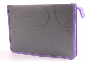 ПАПКА  НА МОЛНИИ АССОТРИ А4 (С УЗОРАМИ) "ASMAR"