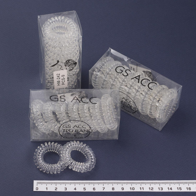 Резинка для волос спираль 23-52 (9) Резинка для волос спираль 23-52 (9)