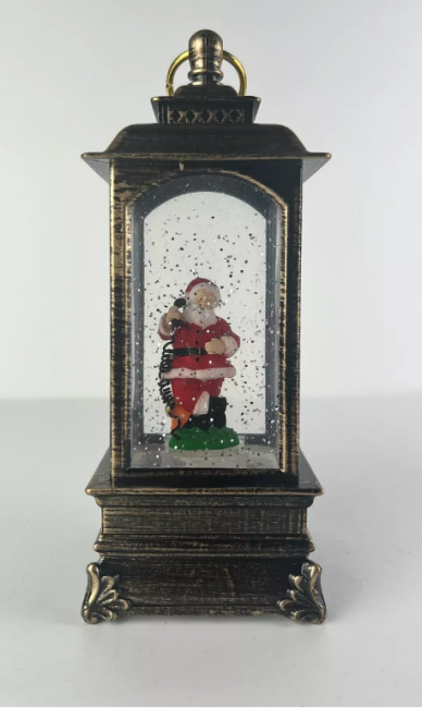Фонарь 14,3 х 14,2 х32,1см новогодний 'Дед Мороз' музыкальный, светящийся, Фонарь 14,3 х 14,2 х32,1см новогодний 'Дед Мороз' музыкальный, светящийся,