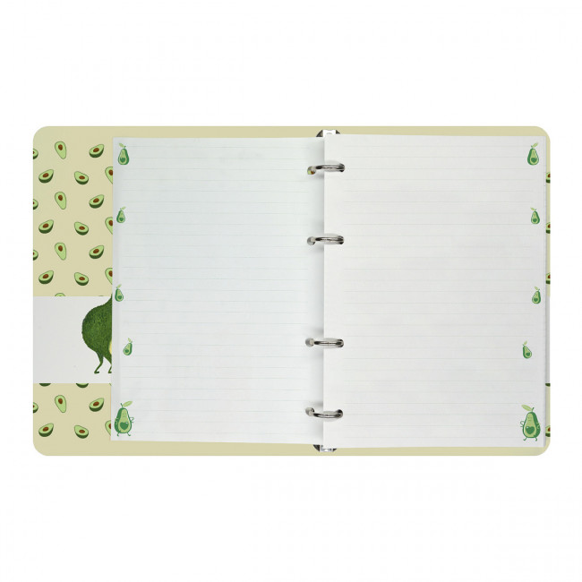 Тетрадь А5 80л линия "Авокадо. Любовь" со сменным блоком, на кольцах, BV/7-80-631/02 (16)