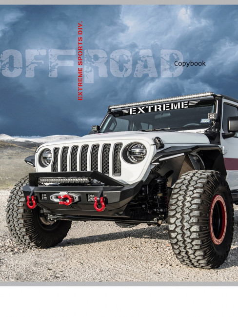 Тетрадь А4 96 клетка "Белый джип" скрепка, Проф-Пресс/Т96-2259 (5/30) Тетрадь А4 96 клетка "Белый джип" скрепка, Проф-Пресс/Т96-2259 (5/30)