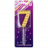 Свеча для торта "Цифра 7", 18,4г, 1шт, BOOMZEE/BCD-14-7 (12)