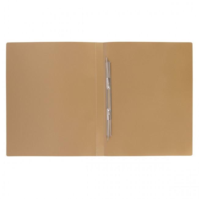 Папка А4 700мкр 20мм с пружинным скоросшивателем, эффект 3D, золотой new, Prisma Expert Complete/EC210500128 (6)