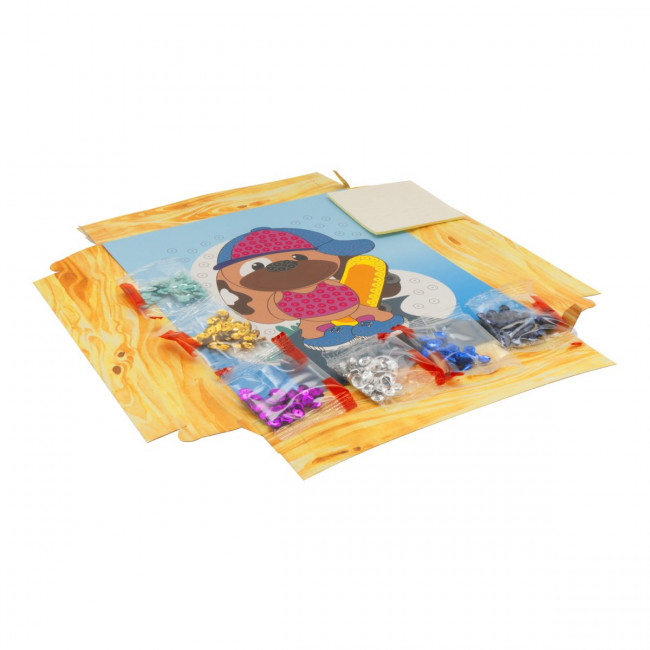 Картина из пайеток "Забавный щенок" LORI/Мкс-004 (7) Картина из пайеток "Забавный щенок" LORI/Мкс-004 (7)