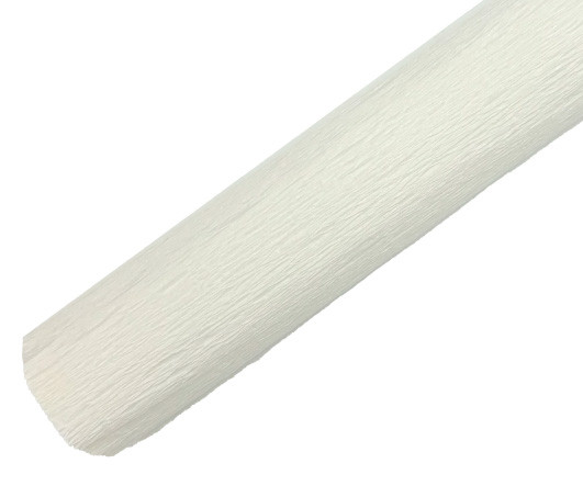 Бумага 50*250см 110 г/м.кв гофрированная белая, Intelligent/DE-1016  (2/100)