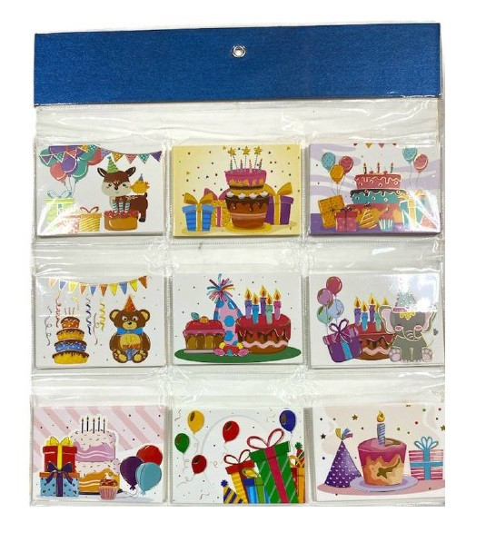 Открытка-мини 12*8,5см "ПОЗДРАВЛЯЮ" прямоугольная, тиснение фольгой, MAYLOTT/6103