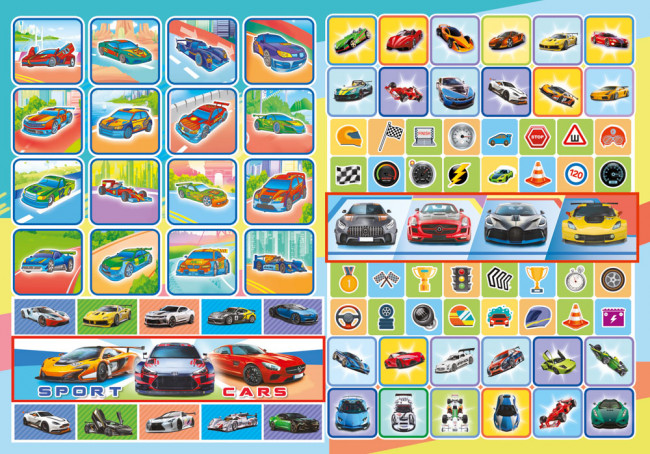 Раскраска с наклейками (А4) РН-1298