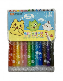 Набор восковых карандашей 12цв., Chenqi/LB-8312
