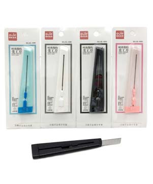 Нож канцеляр. (мал) 9мм. конус  OL-6301, CD-149 (6/24/720)