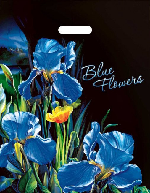 Пакет ПВД (38*47) 60  мкм "Ирисы" (50)