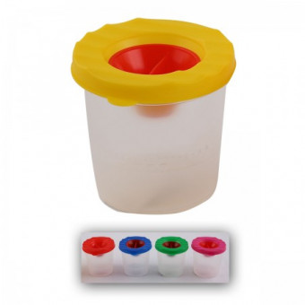 Стакан-непроливайка СН-2 один ассорти с крышкой (5/100) Стакан-непроливайка СН-2 один ассорти с крышкой (5/100)