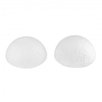 Заготовка d 100мм для декора "Полусфера" пенополистирол, 2шт, Love2art/DPZ-118