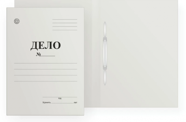 Скоросшиватель А4 "Дело", 360 г/м2, немелованный картон, DOLCE COSTO (25/200)