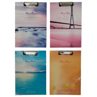 Клипборд А4 "Beatiful mood" картон, MAYLOTT/8043 Клипборд А4 "Beatiful mood" картон, MAYLOTT/8043