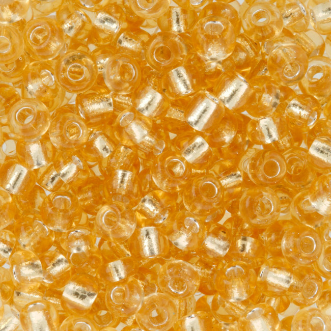 Бисер 10г 08/0 (0021-0056), св.золотой Zlatka/GR №0022