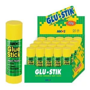 Клей-карандаш 22г AMOS (Корея) (20/480)