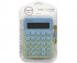 Калькулятор  DI-765 Runzon Карманный, 8 разрядный, 10,8*7,6 см, цвета в ассортименте, на блистере RZ.836 pro (1/48/192)