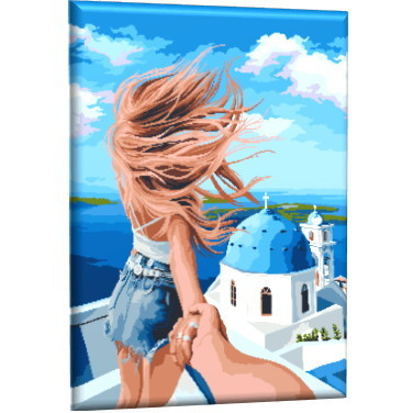 Картина по номерам "Следуй за мной" 40*50, GLA15, мягкая упаковка