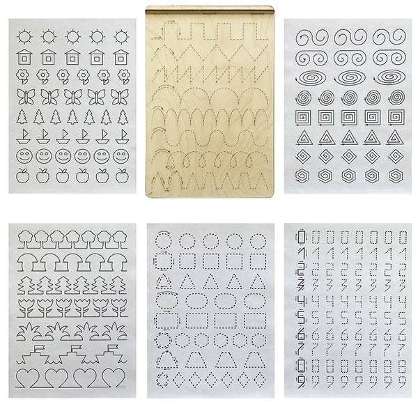 Конструктор "Многоразовые прописи (уроки рисования)"