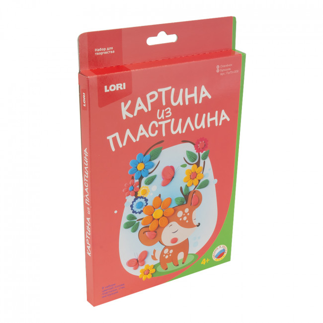 Картина из пластилина "Оленёнок" LORI/Пз/Пл-009 (16) Картина из пластилина "Оленёнок" LORI/Пз/Пл-009 (16)