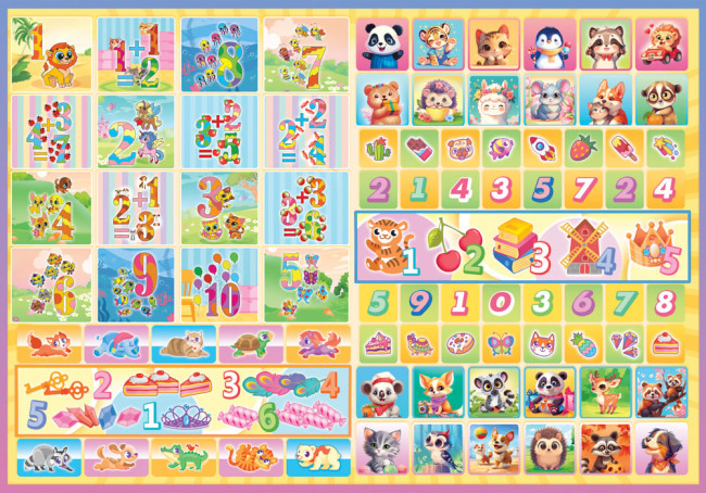 Раскраска с наклейками (А4) РН-1301