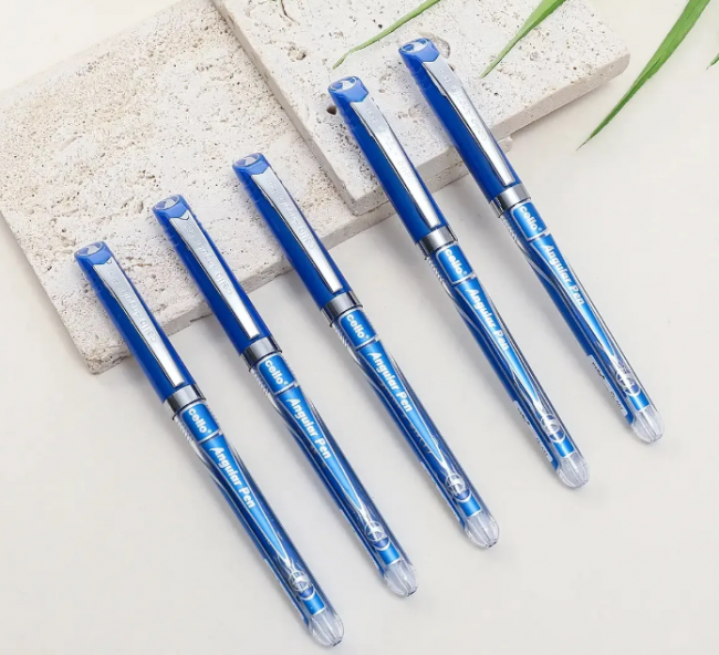 Ручка шариковая для левши "Angular TIP" синяя, Сello (12/72)