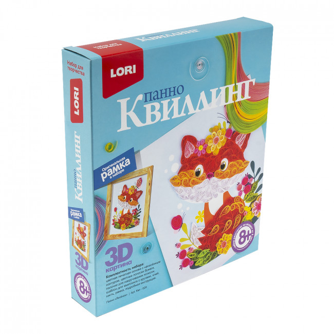 Квиллинг. Панно "Лисёнок" LORI/Квл-029 (7) Квиллинг. Панно "Лисёнок" LORI/Квл-029 (7)